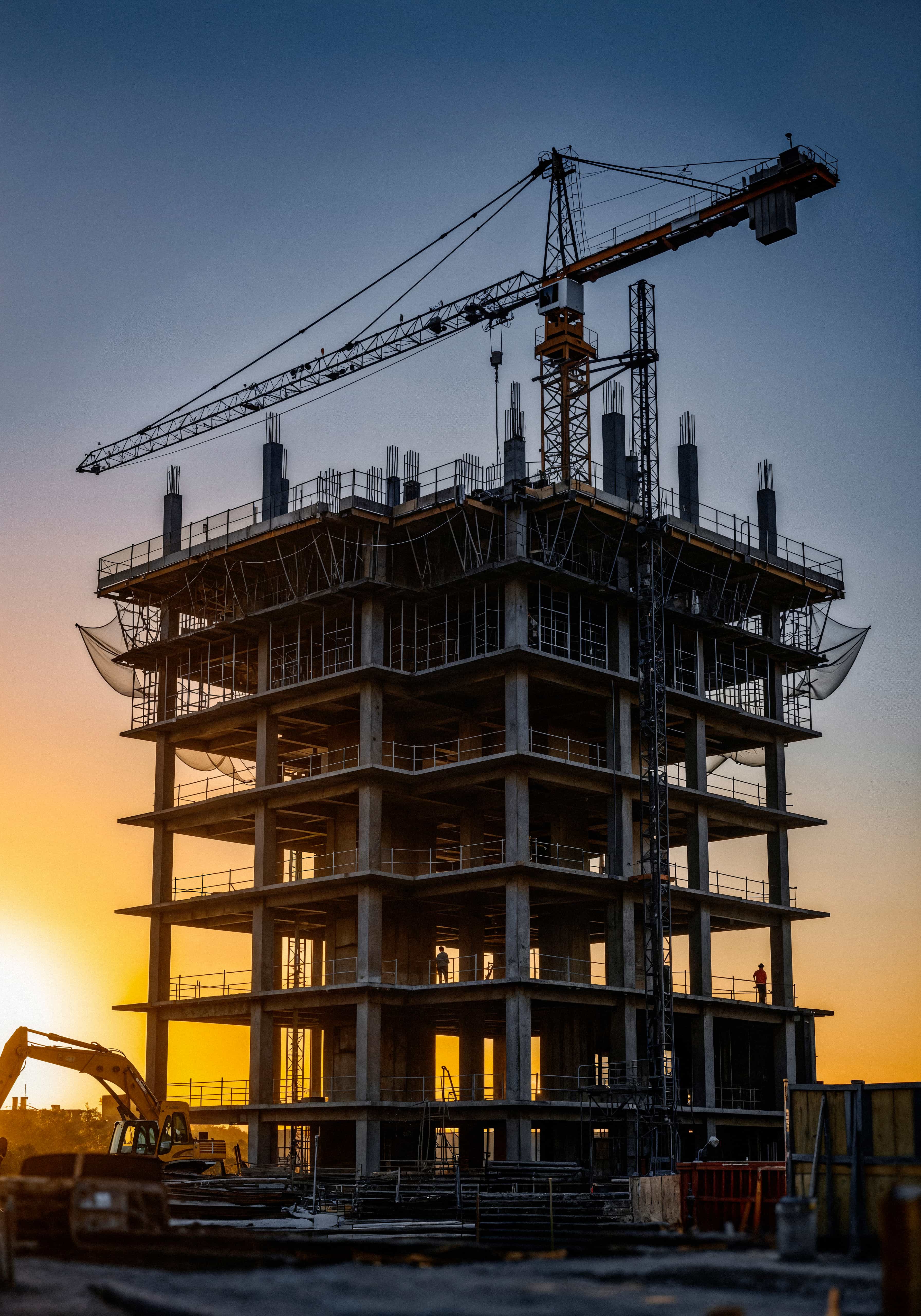 Construction Hero Background